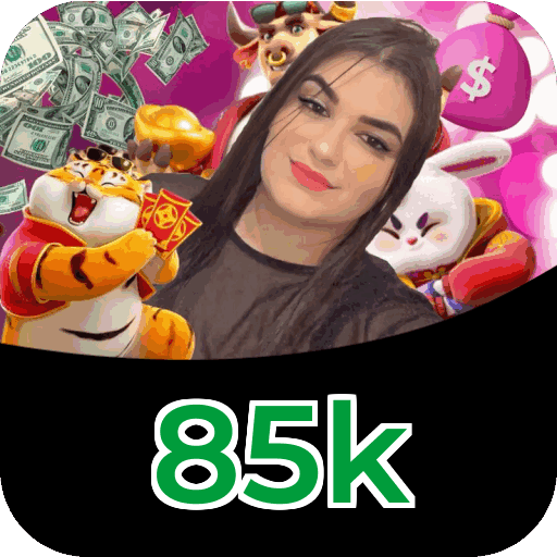 Passo a passo visual mostrando processo de download e instalação do aplicativo 85k